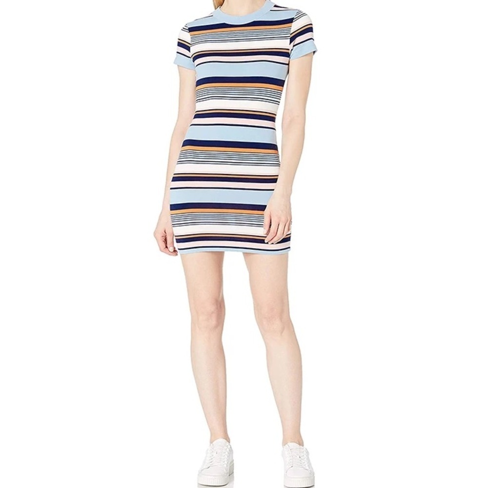 French Connection Byatt Striped Mini Dress